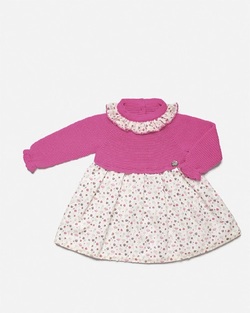 Flower Knit dress  - JULIANA 