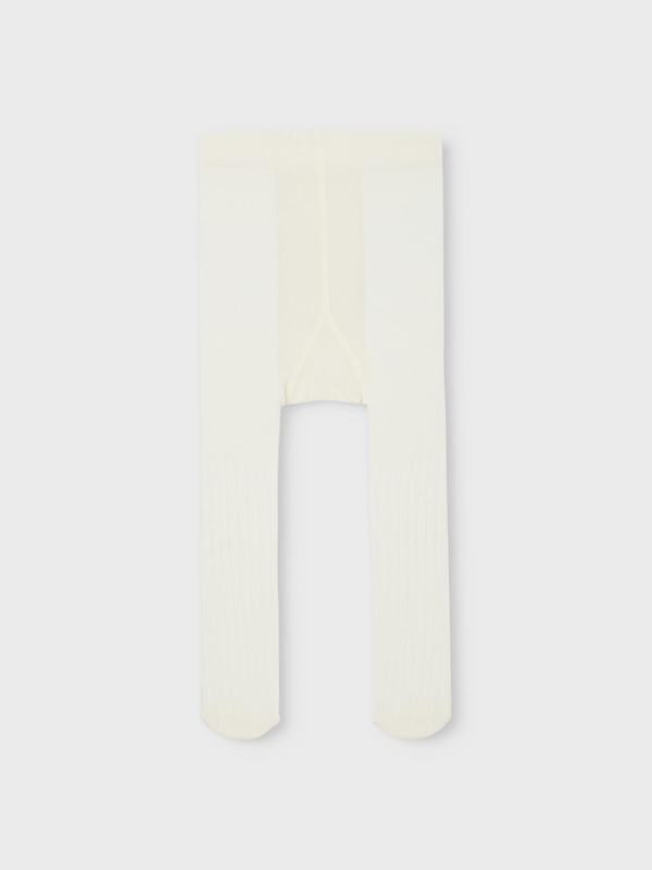 NKNPANTYHOSE RIB 2P NOOS White Alyssum - Name It
