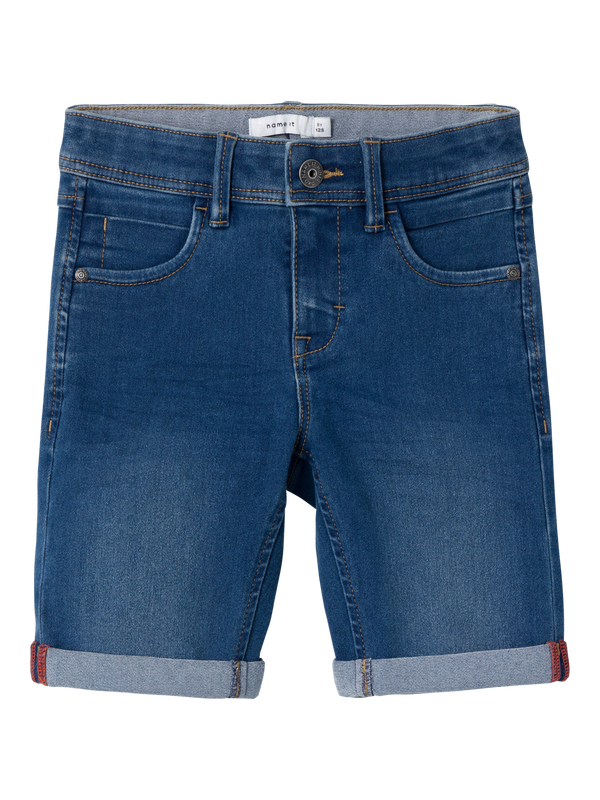 NKMSILAS SLIM DNM L SHORTS 2272-TX NOOS Medium Blue Denim - Name It