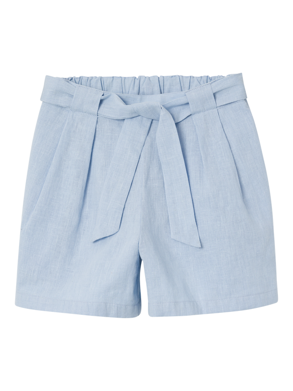 NKFFALINNEN SHORTS Chambray Blue - Name It
