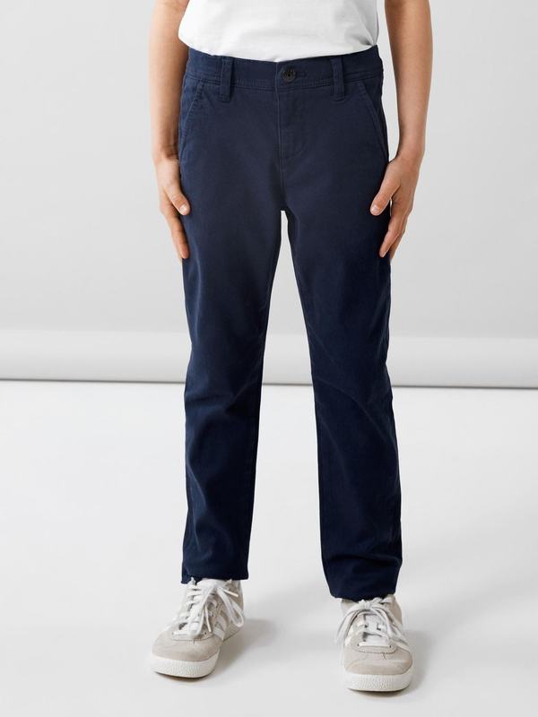 NKMSILAS XSL CHINO TWILL PANT Dark Sapphire - Name It