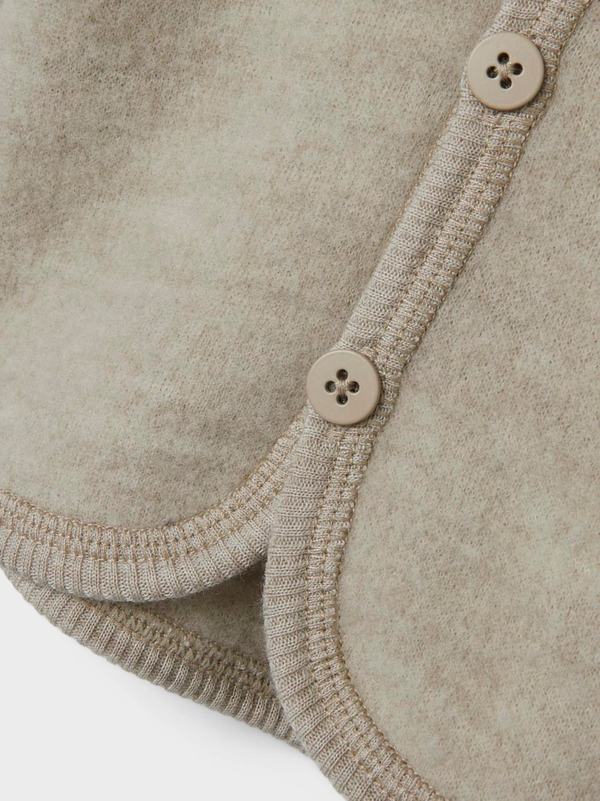 NBFWMINO WOOL BRU LS CARDIGAN Pure Cashmere - Name It