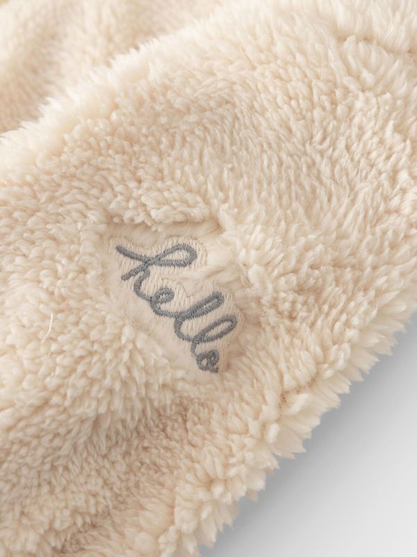 NBNMAYAN TEDDY SUIT Whitecap Gray - Name It