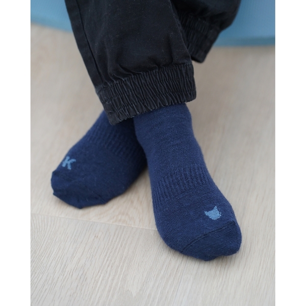 KATTNAKKEN TYNNE ULLSOKKER ANTIGLI 2PK Hav og himmel - Kattnakken