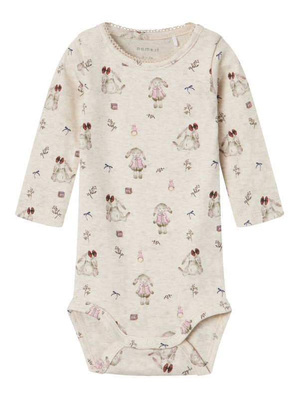 NBFRABBIT M LS BODY Peyote Melange - Name It