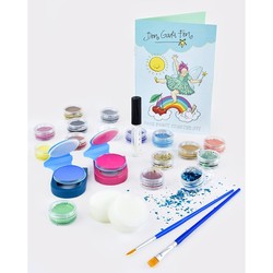 FACE PAINT KIT BOX 23 pcs 20cm Face Paint Starter Kit - Salg