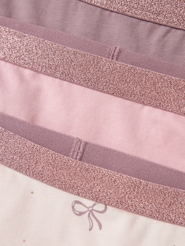 NKFHIPSTER 3P BARELY PINK BOW  Barely Pink - Name It