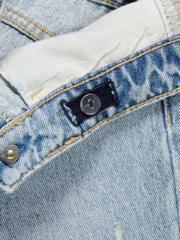 KOGJUICY WIDE DES DNM JEANS AZG LIGHT BLUE DENIM - Kids Only 