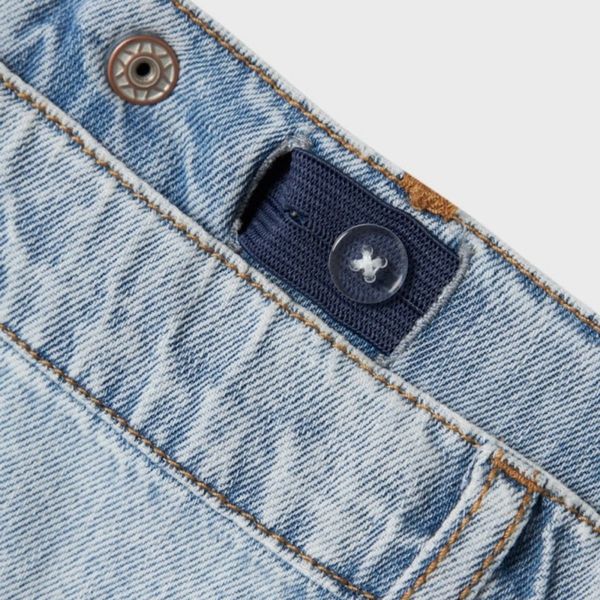 NKFNYNNE SHORT DNM SKIRT  LIGHT BLUE DENIM - Name It