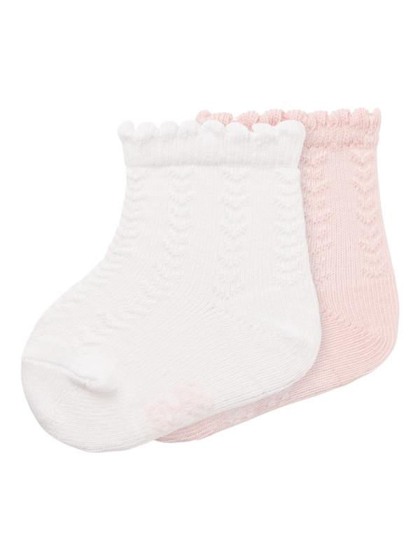 NBFDITTA 2P SOCK BRIGHT WHITE - Name It