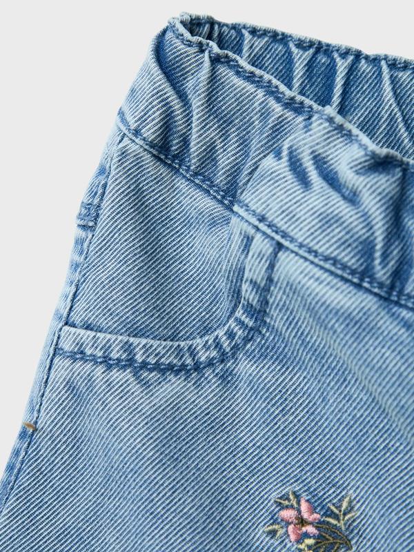 NBFROSE SHAPED R EMB JEANS  LIGHT BLUE DENIM - Name It