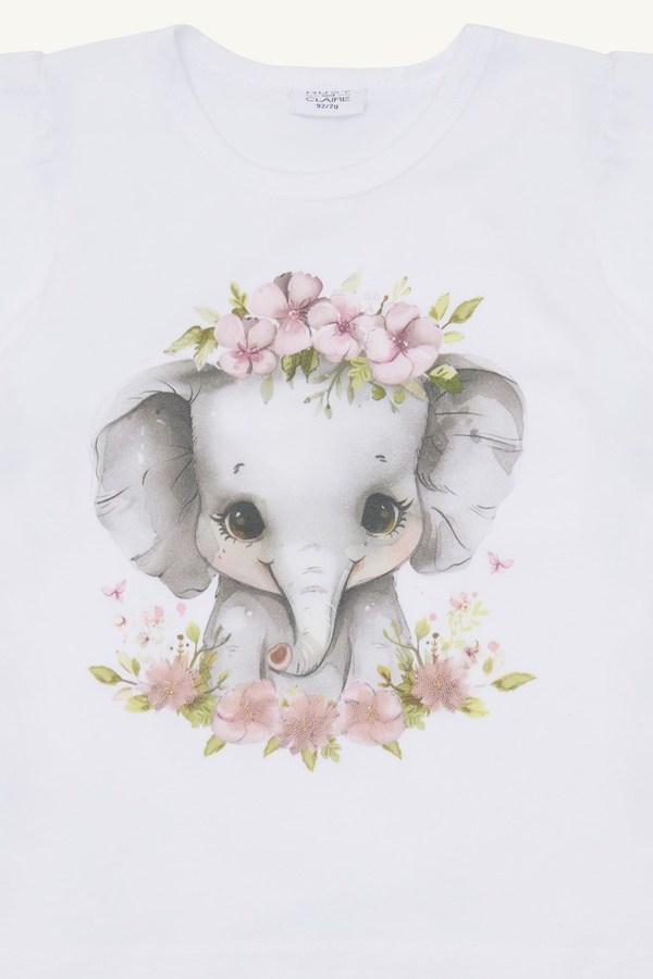 HCAlma - T-shirt White - Hust & Claire