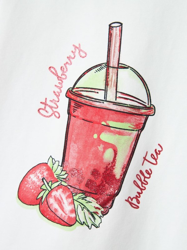 NMFFOJI SS TOP BOX BRIGHT WHITE - Name It