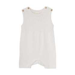 FIXONI SETT STRIKKEROMPER OG BODY Eggnog - Fixoni