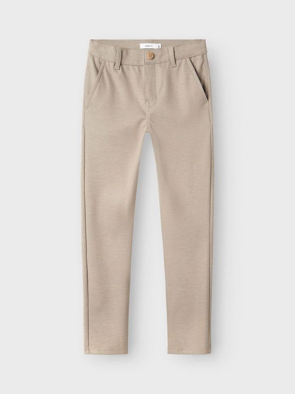 NMMSILAS COMFORT PANT  Weathered teak - Name It
