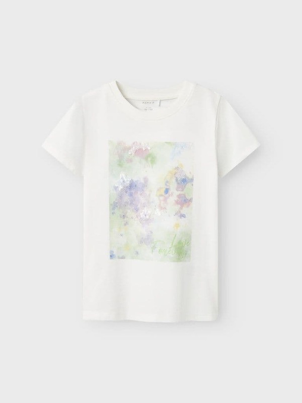 NKFBATUSS TOP CLOUD DANCER/ARCADIN - Name It