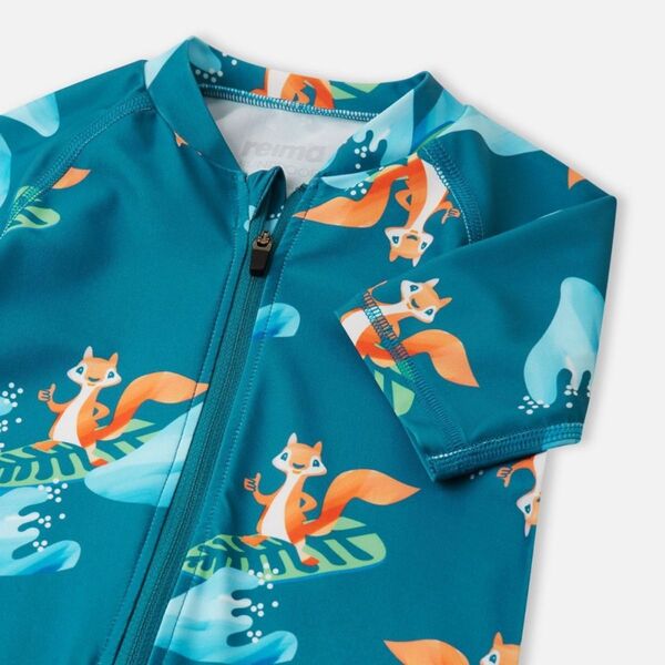 REIMA ATLANTTI UV-DRAKT PETROLBLÅ - Reima