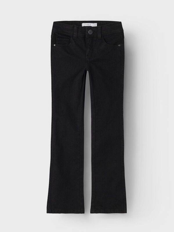 NKFSALLI SLIM BOOT TWILL  PANT  Black - Name It