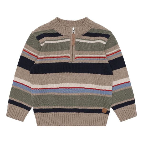 HCPelle KnitStripe Biscuit - Hust & Claire