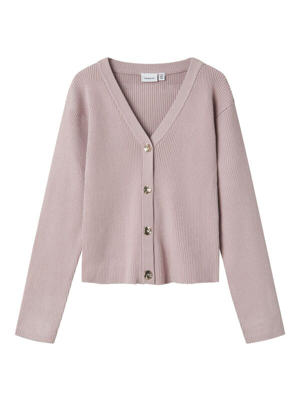 NKFLARENLISE XSL LS KNIT CARDIGAN Burnished Lilac - Name It