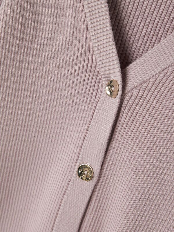 NKFLARENLISE XSL LS KNIT CARDIGAN Burnished Lilac - Name It