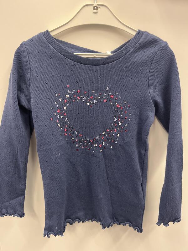 NMFNIMMA LS SLIM TOP PB blue indigo - Name It