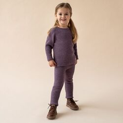 LILLELAM RIBB BUKSE Lyng Heather - Lillelam