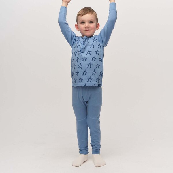 SKOGSTAD LOPPA MERINO ULL SETT Silver lake blue - Skogstad Sport