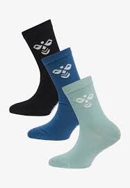 HUMMEL SUTTON 3-PK SOCK Blue Surf - Hummel