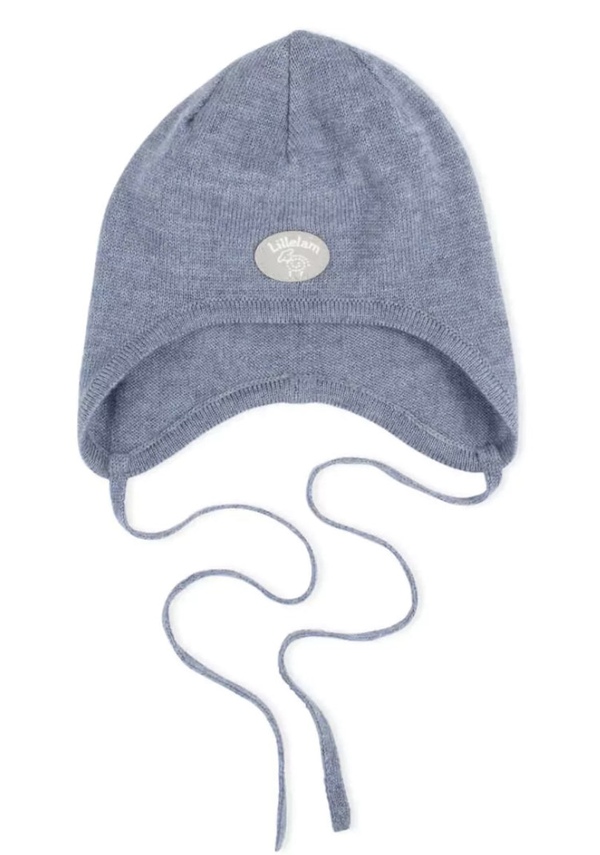 Lillelam tynn classic lue baby mellomblå - Lillelam