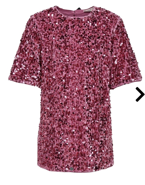 KMGCONFIDENCE LIFE SEQUINS DRESS JRS Rose Wine - Kids Only 
