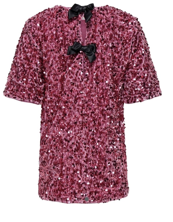 KMGCONFIDENCE LIFE SEQUINS DRESS JRS Rose Wine - Kids Only 