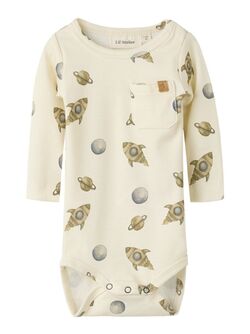 NBMLAYO GEO LS SLIM BODY LIL Turtledove SPACE - LIL`ATELIER