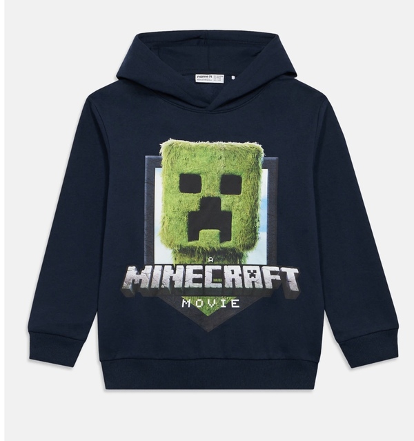 NKMOLLIE MINECRAFT NREG SWEAT BRUSH Navy Blazer - Name It