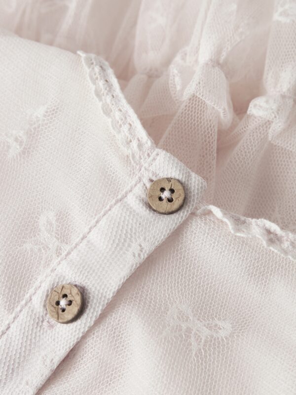 NMFROSETTA SS LOOSE DRESS LIL Almost Mauve - LIL`ATELIER