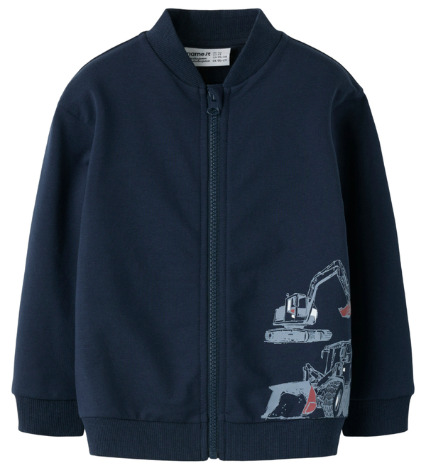 NMMSTORM LS REGULAR SWEAT CARDIGAN Navy Blazer - Name It