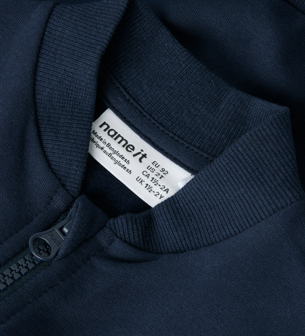 NMMSTORM LS REGULAR SWEAT CARDIGAN Navy Blazer - Name It