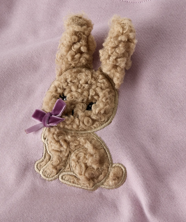 NMFSILIA LS REG SWEAT Dawn Pink - Name It