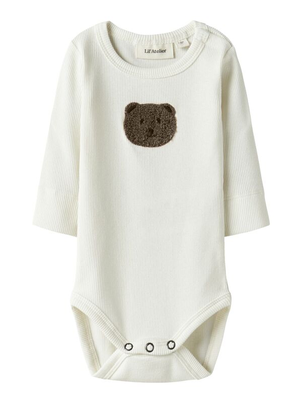 NBNTONTO LS SLIM BODY LIL ATELIER coconut milk - LIL`ATELIER