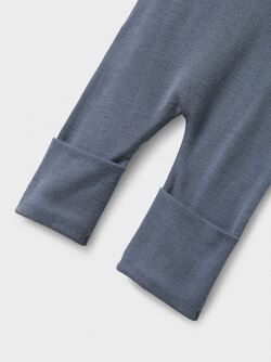 NBMWILLIT WOOL LS SUIT Folkstone Gray TRACTOR - Name It