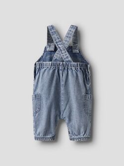 NBNTAYA LOOSE DENIM OVERALL  Medium Blue Denim - LIL`ATELIER