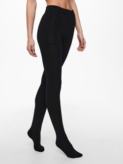 KOGKENJA 90DEN NEW FLEECE TIGHT  Black - Kids Only 