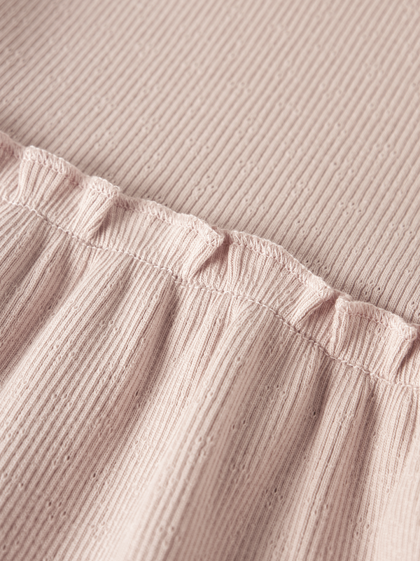 NMFNORA LS DRESS LIL Cameo Rose - LIL`ATELIER