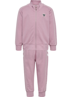 hmlMINI REGULAR TRACKSUIT Mauve shadows - Hummel