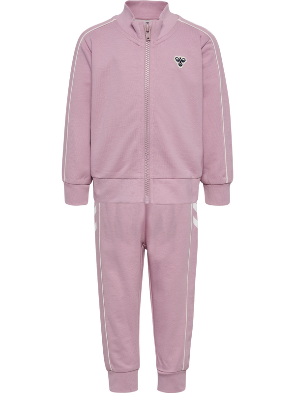 hmlMINI REGULAR TRACKSUIT Mauve shadows - Hummel