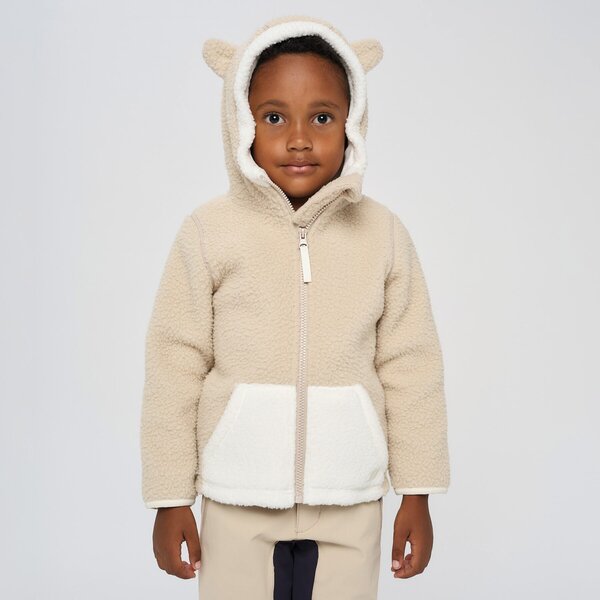 SKOGSTAD BAMSEBU PILE FLEECE JACKET Doeskin - Skogstad Sport