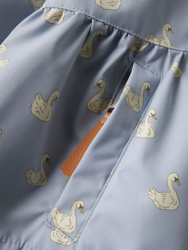 NMFGUDRUN JACKET FO LIL ATELIER Zen Blue SWAN - LIL`ATELIER