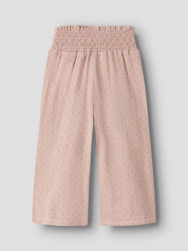 NMFDEMBE WIDE PANT LIL ATELIER Peach Whip - LIL`ATELIER