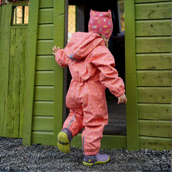 KATTNAKKEN BABYREGNDRESS DUGG Stokkrose - Kattnakken