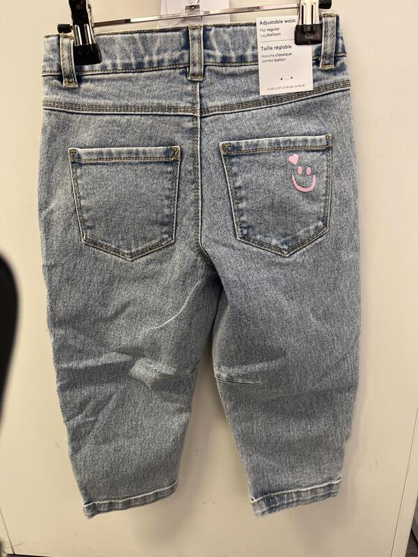 NMFROSE BALLOON DECOR JEANS  LIGHT BLUE DENIM - Name It